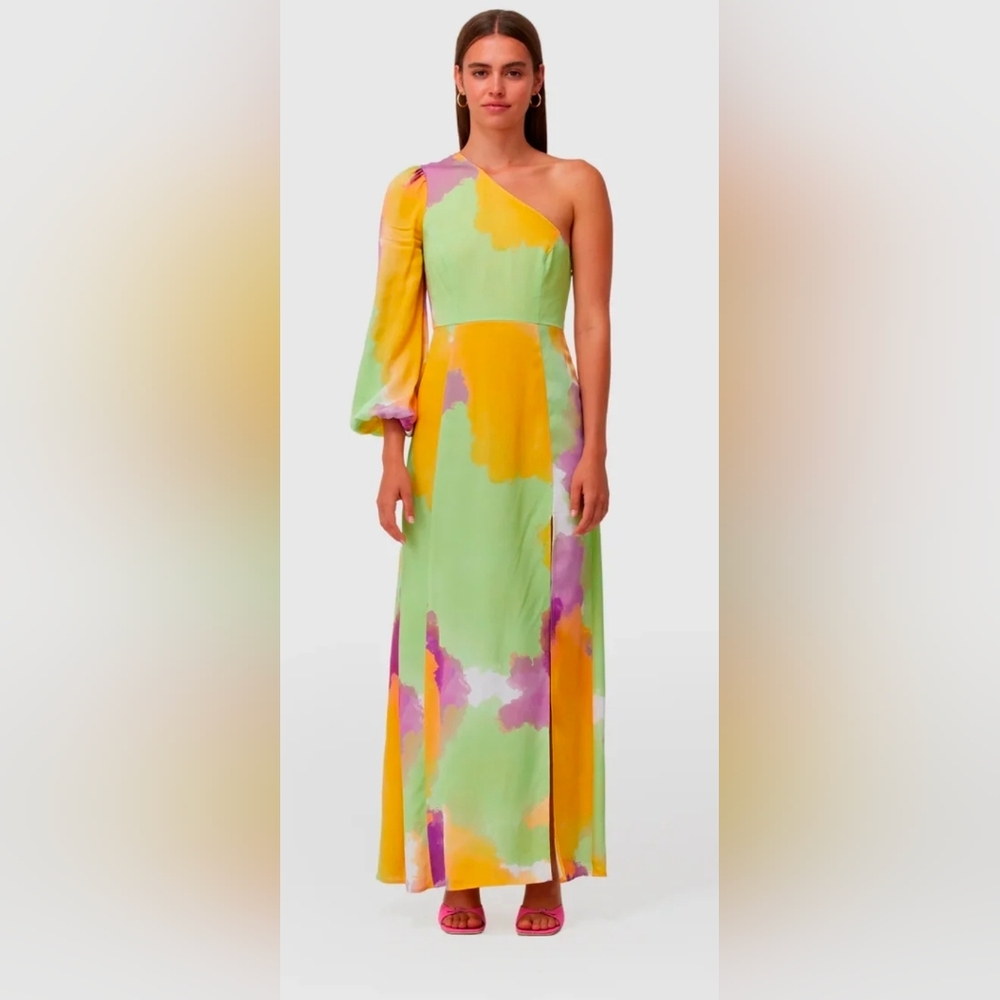 The Wolf Gang - Pacifia One Shoulder Maxi Dress